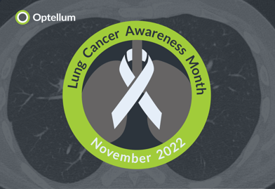 lung cancer awareness month badge