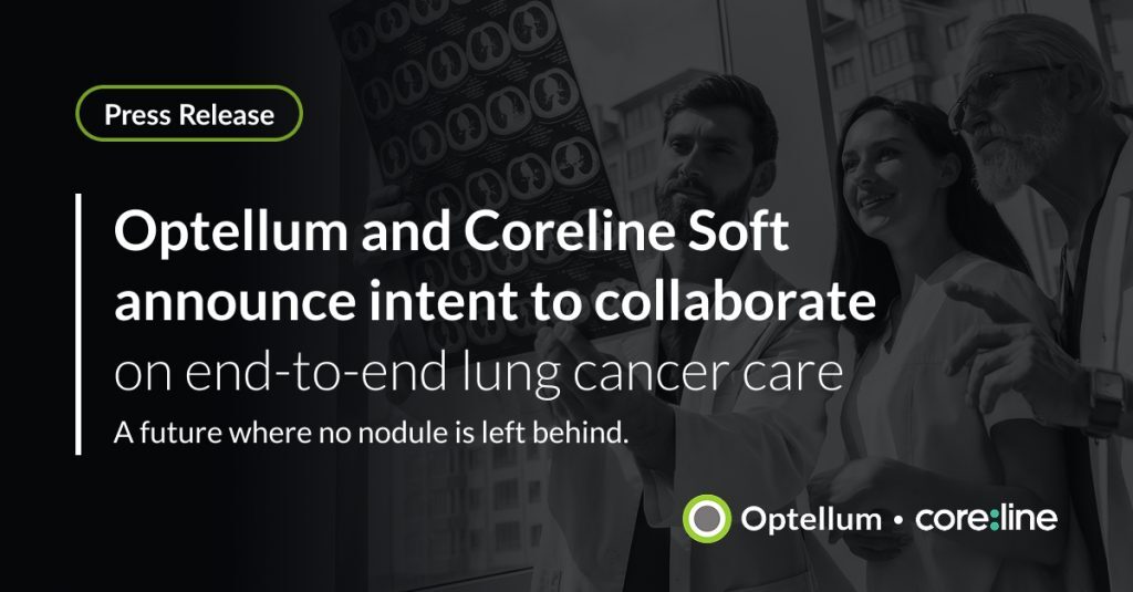Coreline Soft and Optellum announce intent to collaborate to advance AI across the lung cancer pathway