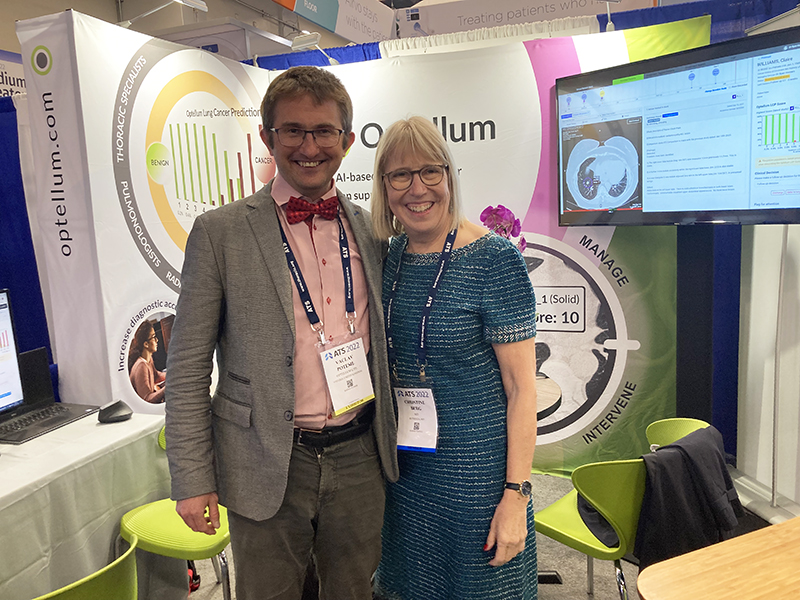 Optellum science features in posters at the American Thoracic Society annual meeting