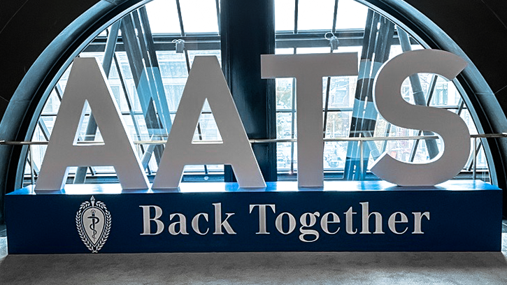 Optellum team amongst innovators attending the American Association for Thoracic Surgery 102nd annual meeting